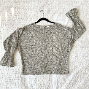 Uniqlo long-sleeve blouse